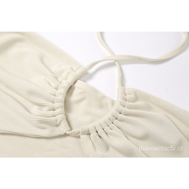 Bộ Đồ Bơi 2 Mảnh Gồm Áo Hai Dây Và Chân Váy Ôm Phối Dây Rút Gợi Cảm Cho Nữ