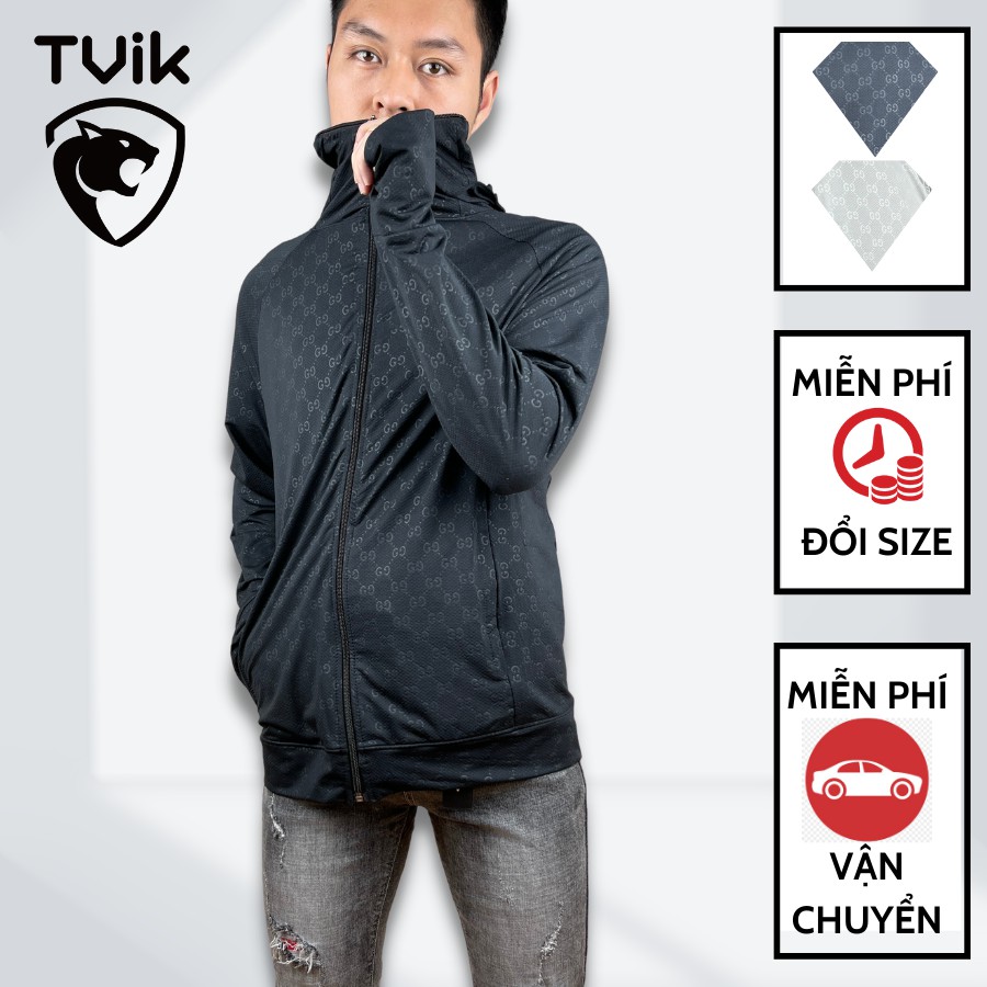 Áo chống nắng nam thời trang họa tiết Gucci cao cấp mới nhất TVIK - TV24