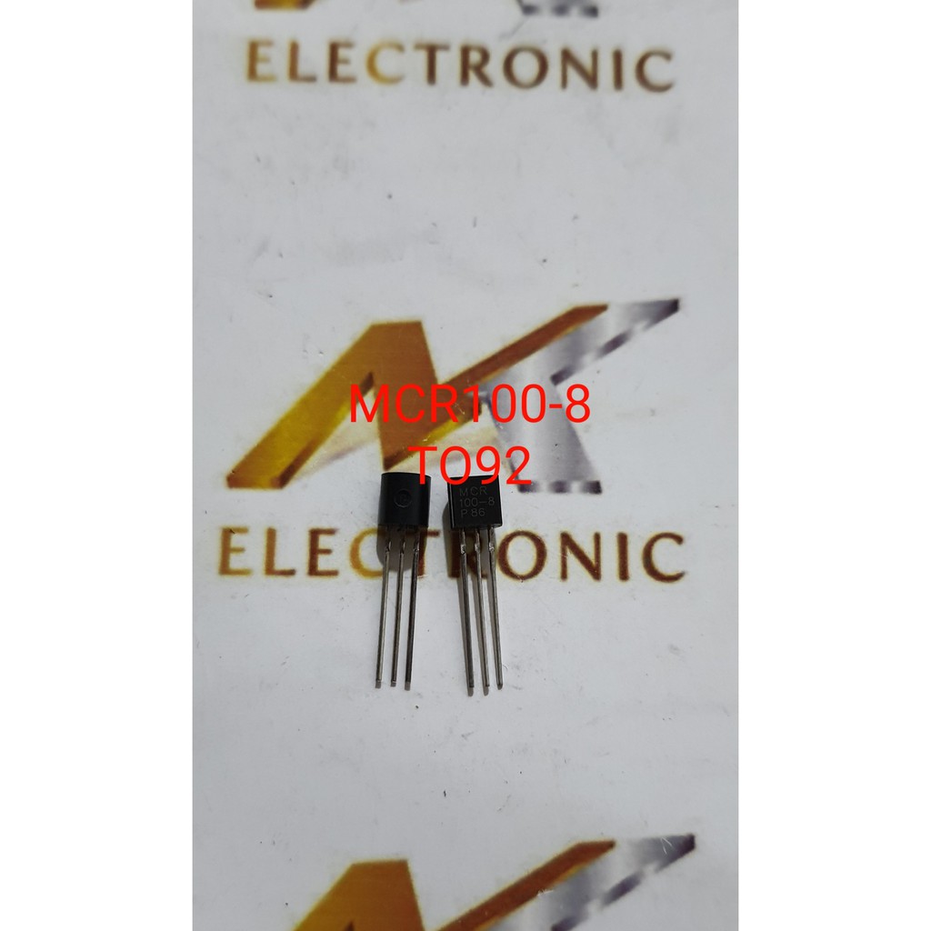 MCR100-8 - TO92 - 1A600V (con)