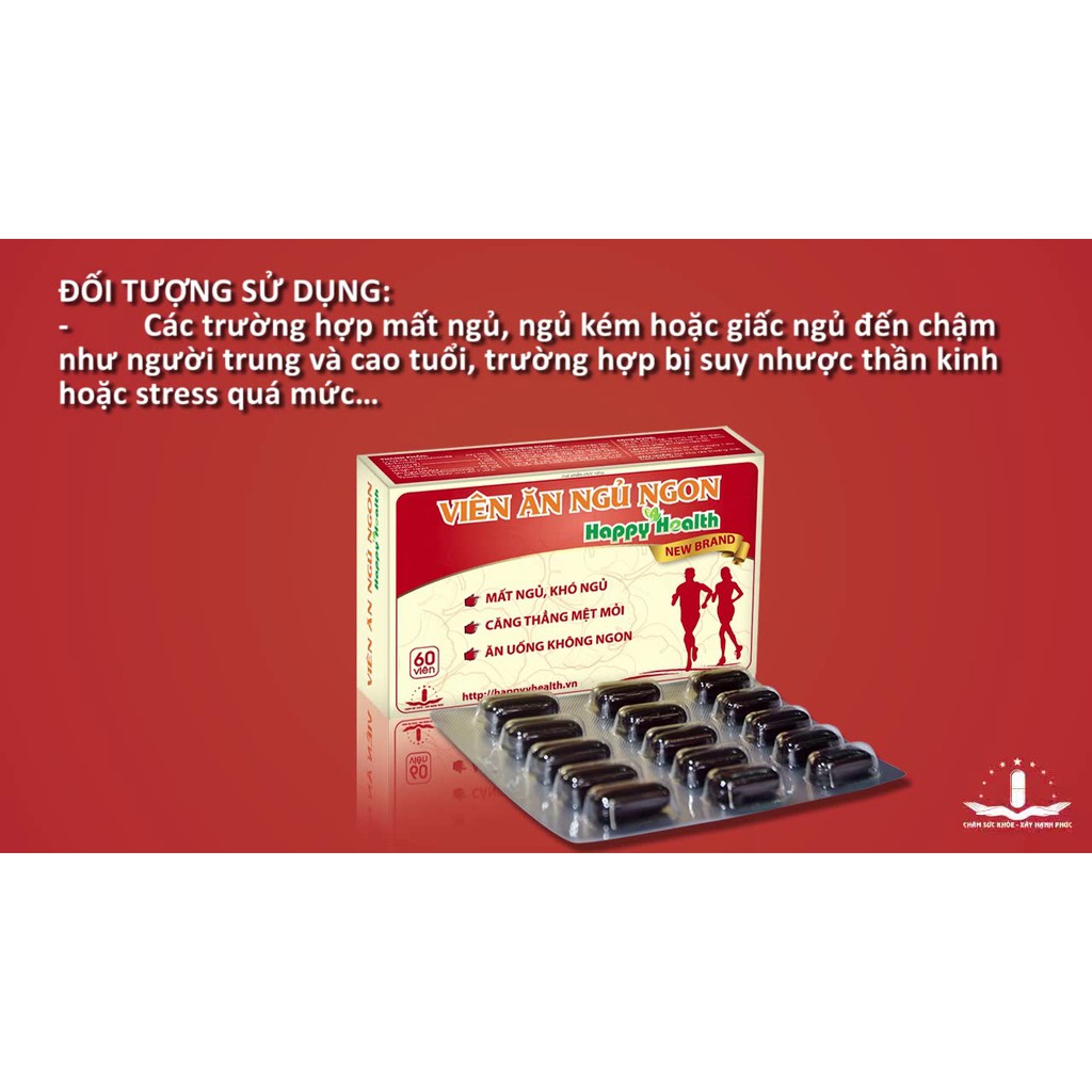 Viên Ăn Ngủ Ngon Happy Health -  Hỗ trợ giúp trẻ ăn ngon, ngủ tốt