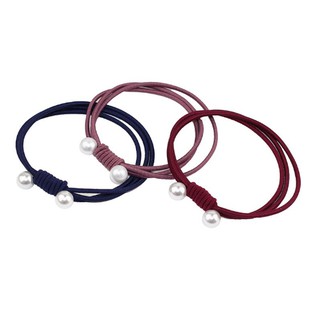 Dây thun cột tóc đơn giản trẻ trung phong cách Hàn Quốc