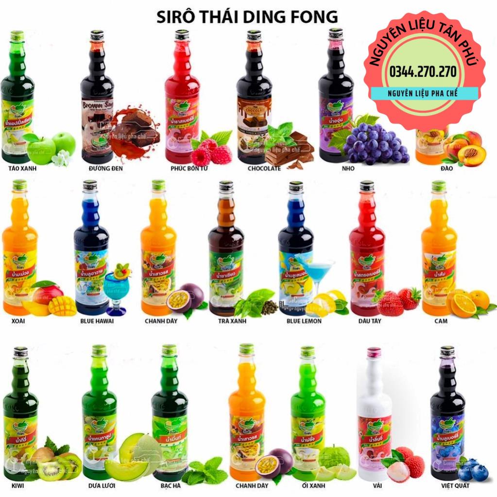 Siro Dưa lưới Ding Fong Thái Lan - Chai 750 ml