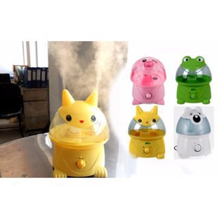 Máy phun sương tạo ẩm hình thú( lợn hồng, ếch xanh, picachu vàng)-j42 sdt liên hệ 0328680807