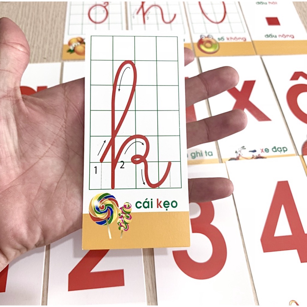 Thẻ chữ và số cỡ đại