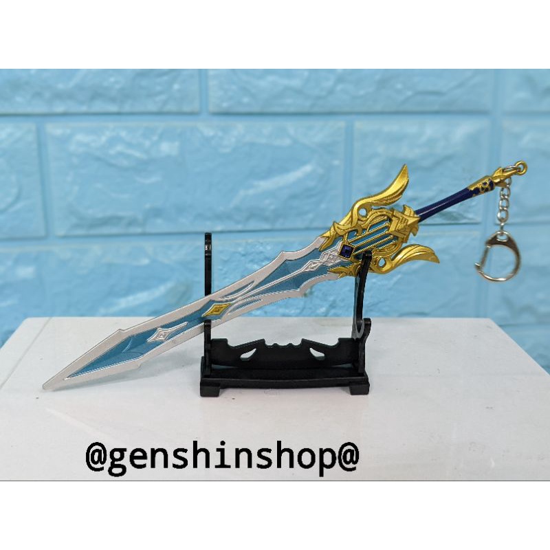 Genshin Impact Mô hình móc khoá Tiếng Gió Trong Rừng Thông Eula 22-29cm