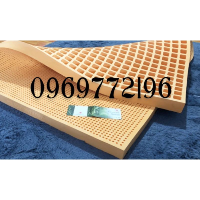 Nệm Cao su thiên nhiên Vạn Thành - Bảo hành 12 năm- Đủ kích thước - Cao 10phân- Miễn phí giao hàng HCM - SỈ IBOX GIÁ TỐT
