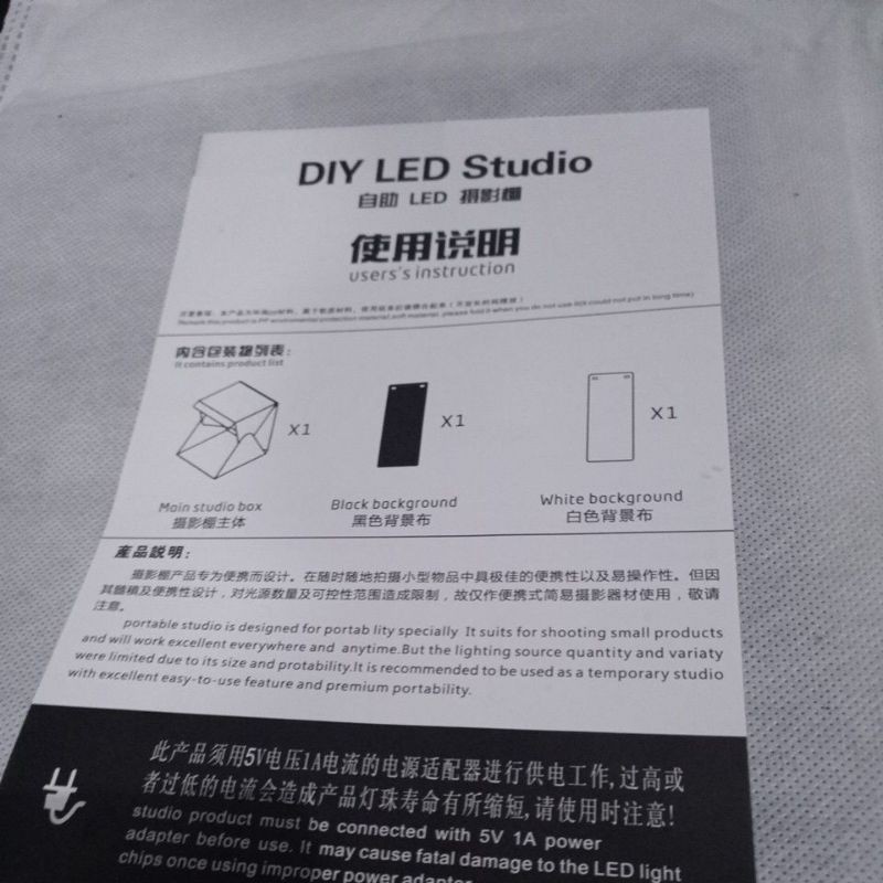Hộp Đèn Led Mini 20cm Chuyên Dụng Cho Phòng Studio
