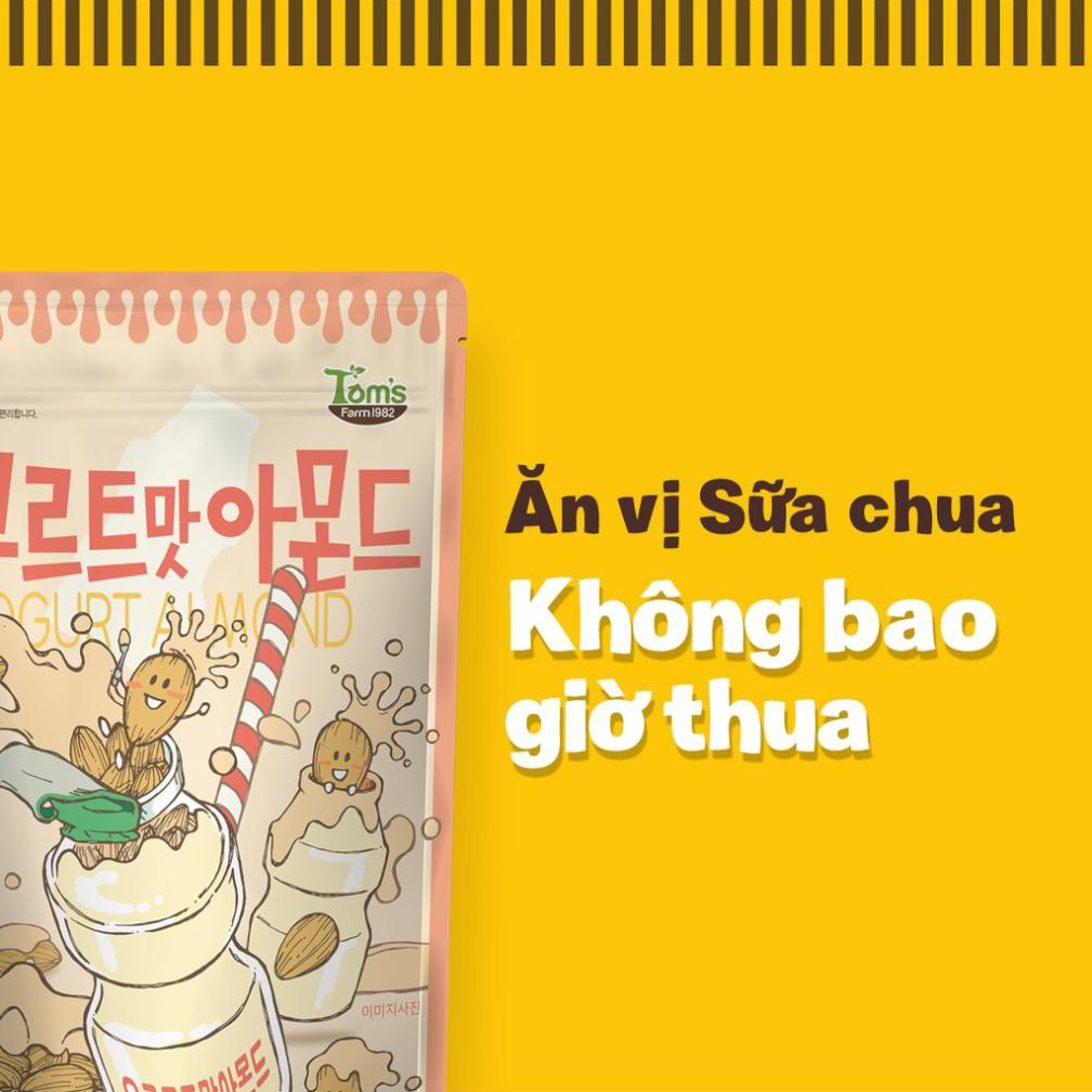 Hạnh nhân tẩm vị Sữa Chua Tom's Farm - Gói 210g