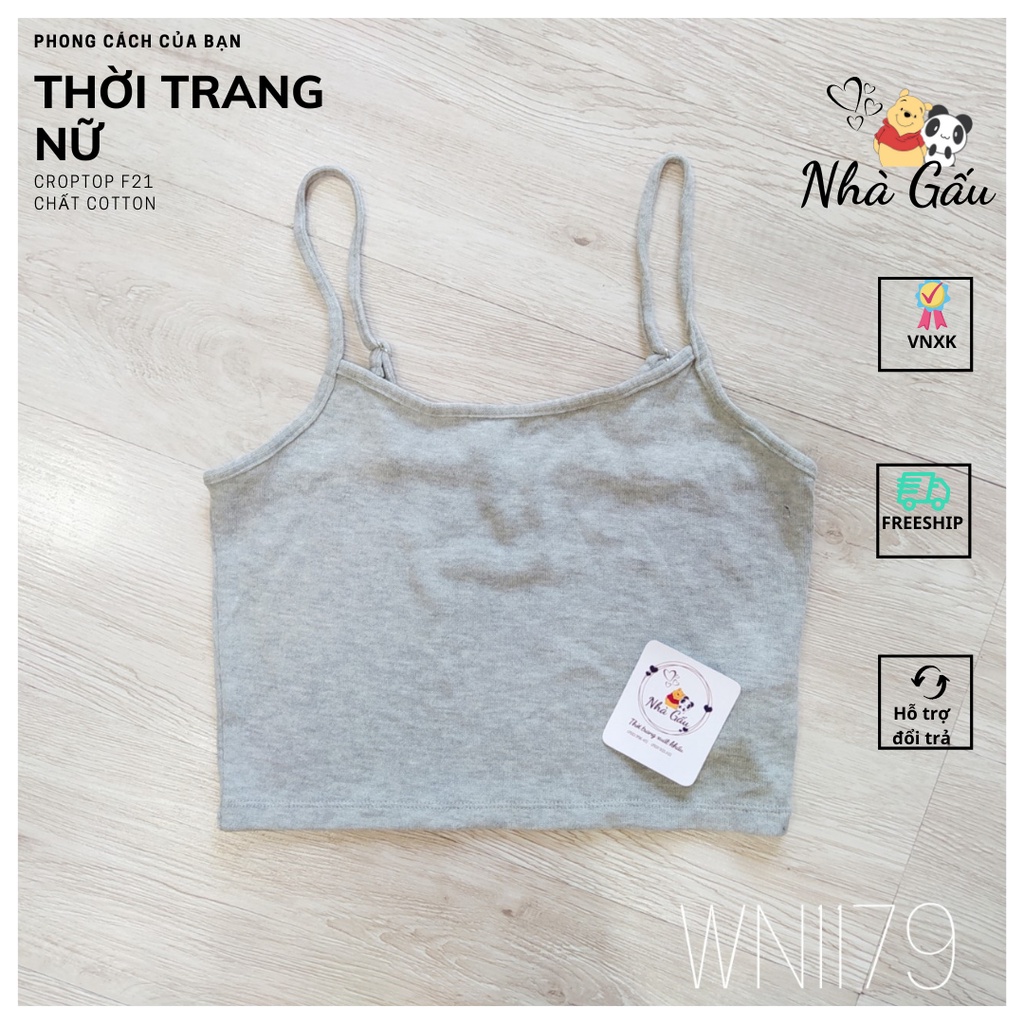 Áo Croptop hai dây nữ WN1179