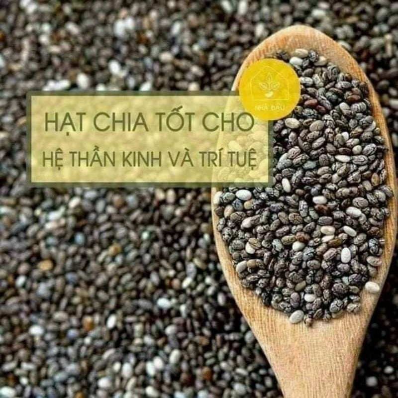 Hạt Chia Đen Úc Túi 500Gram [FREE SHIP]TỪ ĐƠN 50K, [Có Bán Sỉ ] Hàng ngon nhà làm