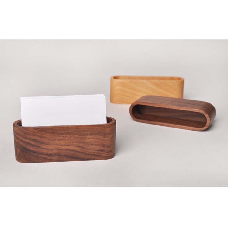 HỘP ĐỰNG DANH THIẾP BẰNG GỖ - Name Card Case Storage Box