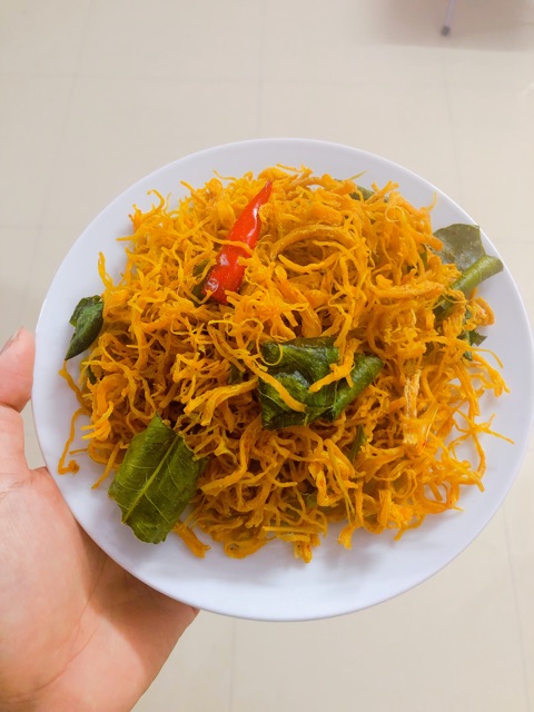 KHÔ GÀ LÁ CHANH ĂN VẶT KETO TÚI 100g | BigBuy360 - bigbuy360.vn