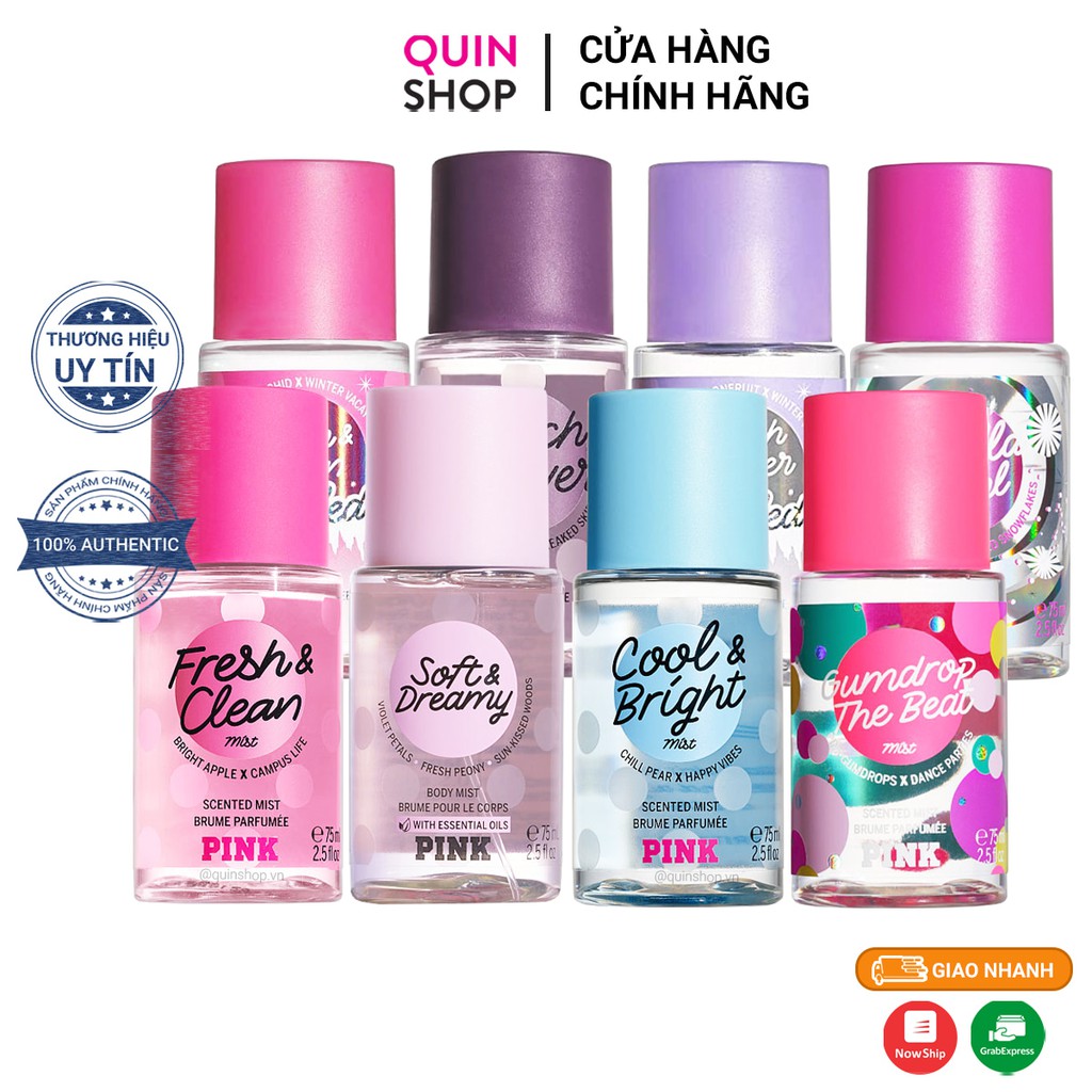 Xịt thơm toàn thân Victoria’s Secret Pink Mini Body Mist