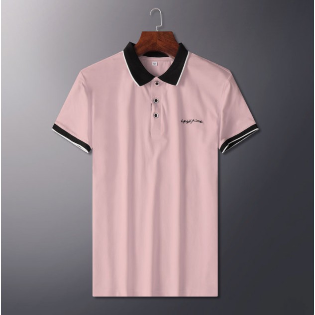 Áo thun polo tay ngắn màu sắc thời trang cho nam | BigBuy360 - bigbuy360.vn