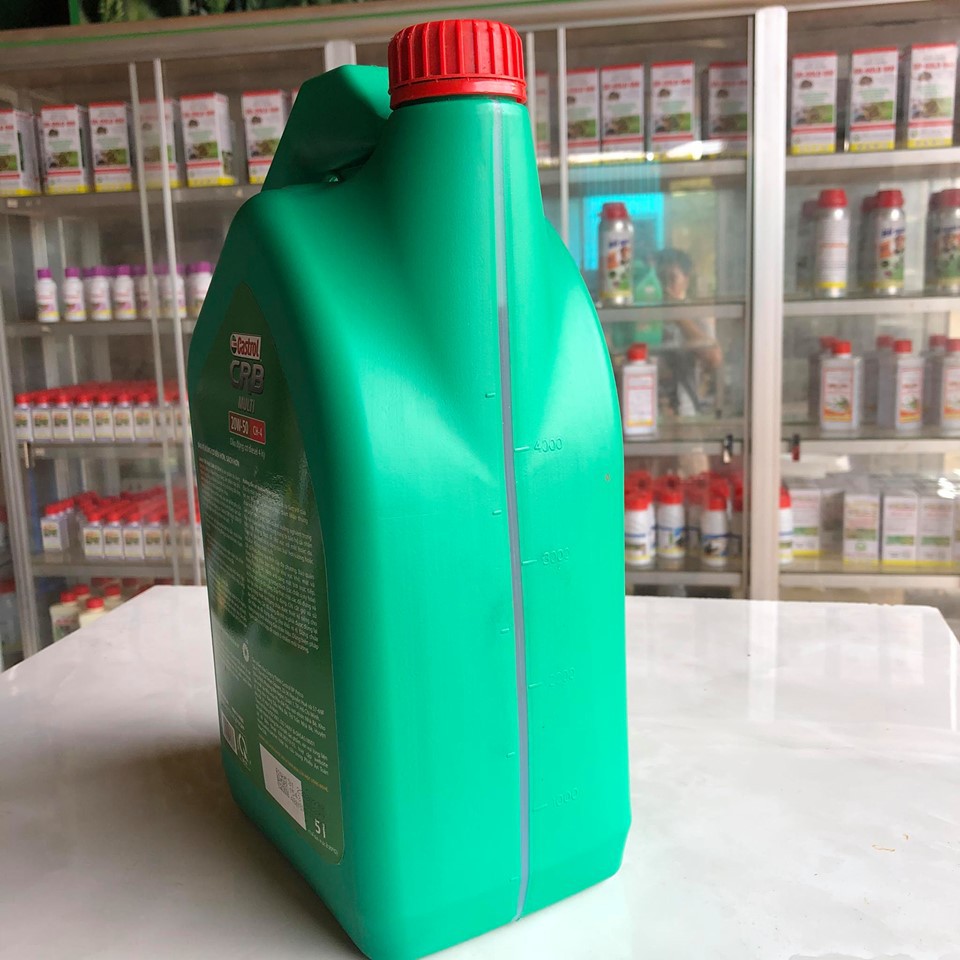 Nhớt động cơ ôto castrol CRB 5L