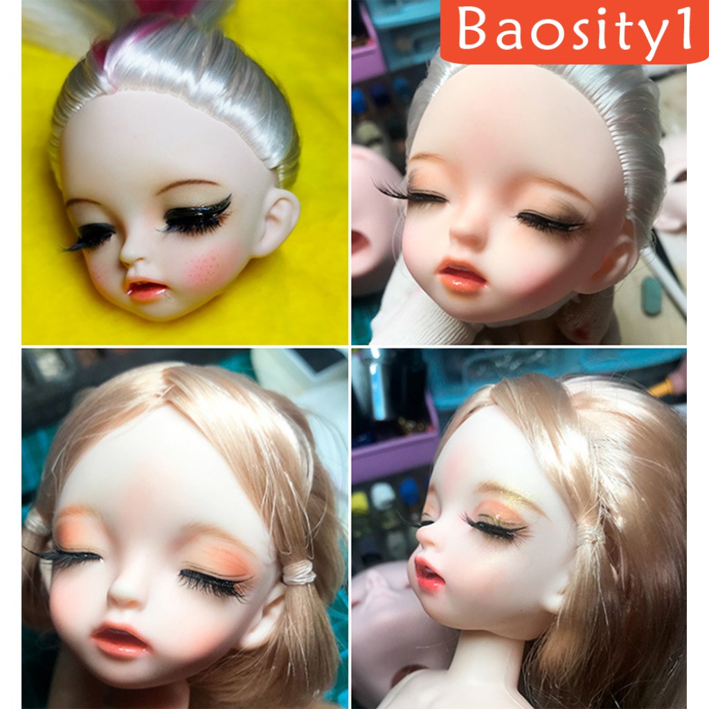 Mô Hình Đầu Búp Bê Tỉ Lệ 1 / 6 Diy Trang Trí