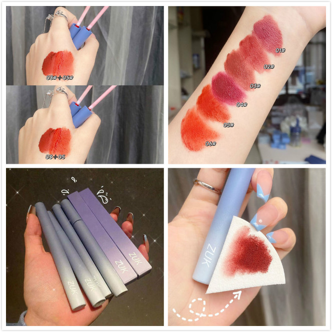 (hàng Mới Về) Son Kem Lì Zuk Lên Màu Chuẩn Đẹp