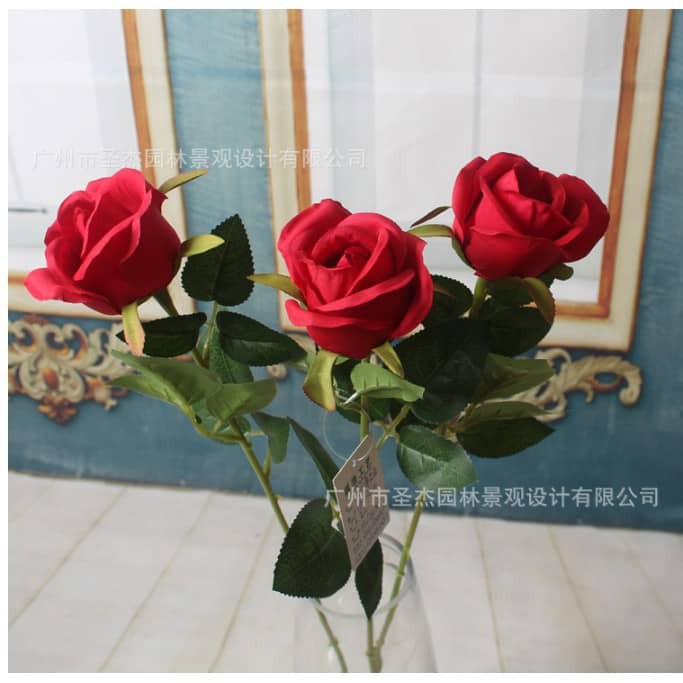 hoa giả - hoa hồng lụa cao cấp