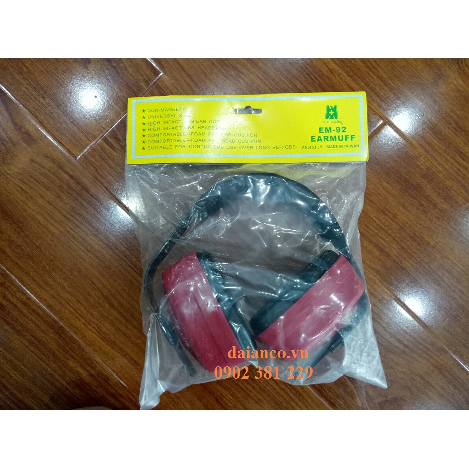 [HOT NEW] - Chụp tai chống ồn, giảm ồn Blue Eagle EM92RD - hàng sẵn