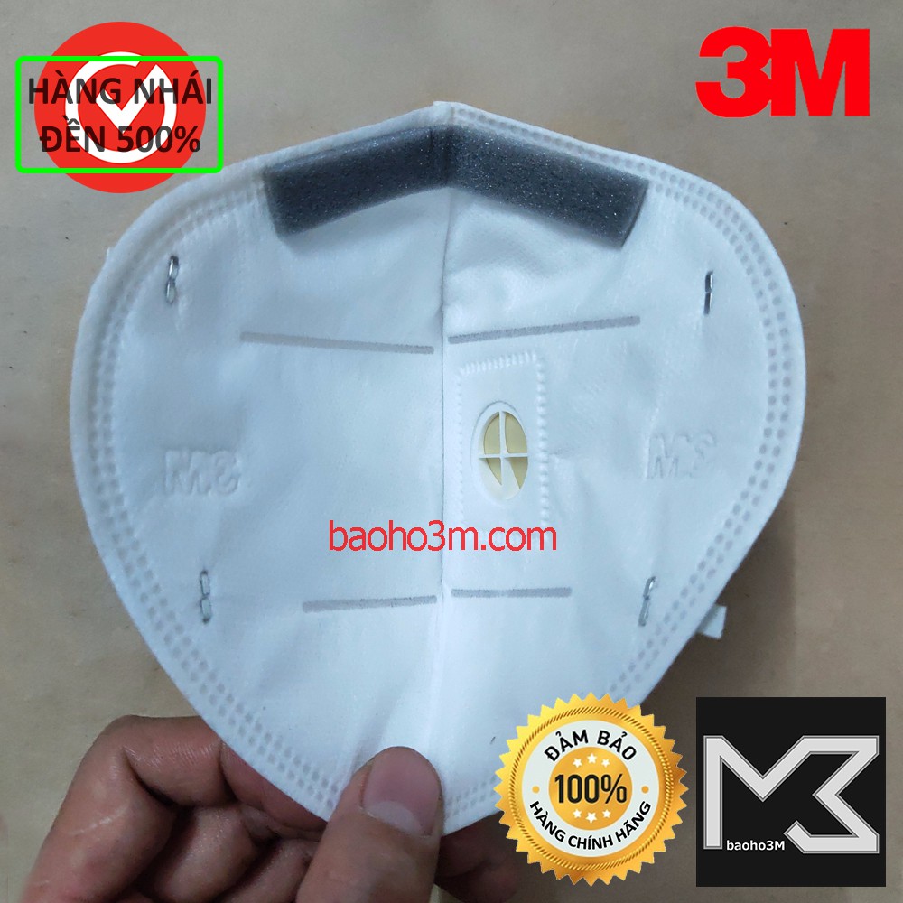 [CHÍNH HÃNG] 5 Khẩu trang 3M 9501V - có đệm mút | BigBuy360 - bigbuy360.vn
