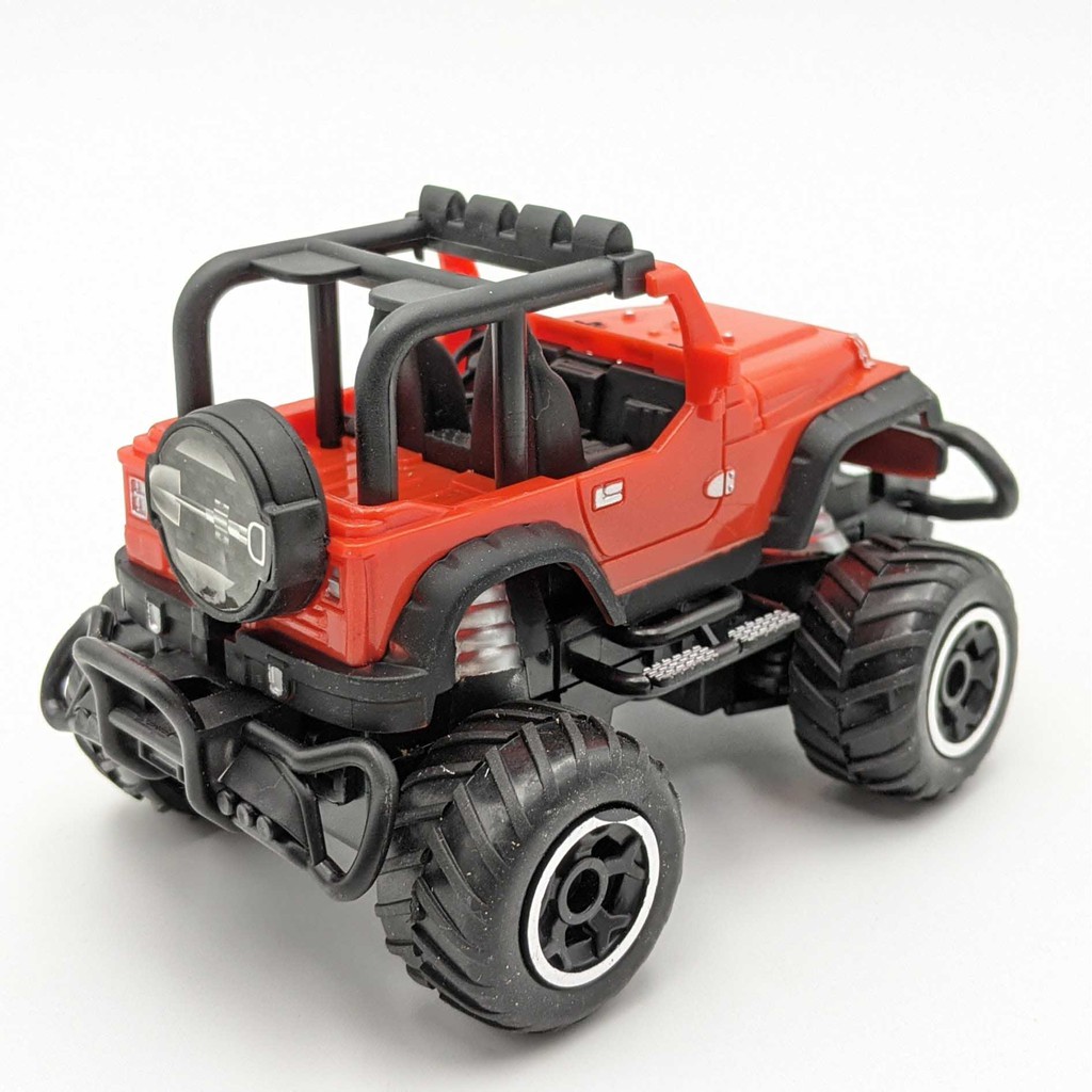 Xe Jeep Mini địa hình điều khiển từ xa - Điều khiển 4 động tác - Tỉ lệ 1:43