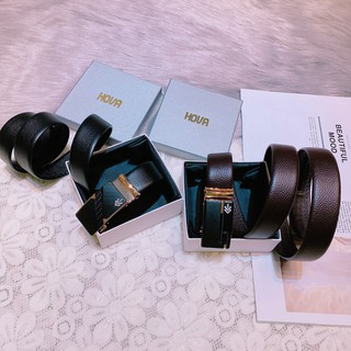 Thắt lưng hova da bò thật