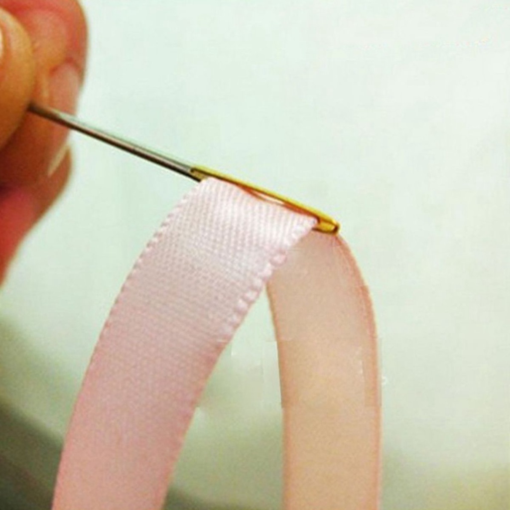 YIYU Bộ 30 kim thêu mắt lớn nhiều kích thước dày dặn tiện dụng để may quần áo hoặc thêu thủ công