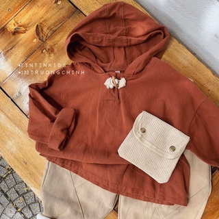 ÁO hoodie Hàn xẻng cho Bé