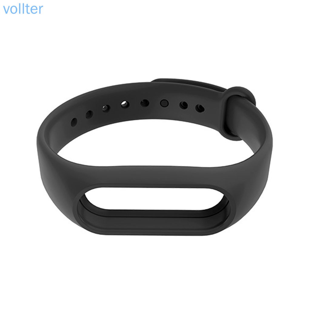 XIAOMI Dây Đeo Thay Thế Chất Liệu Tpu Màu Trơn Cho Xiaomi Miband2