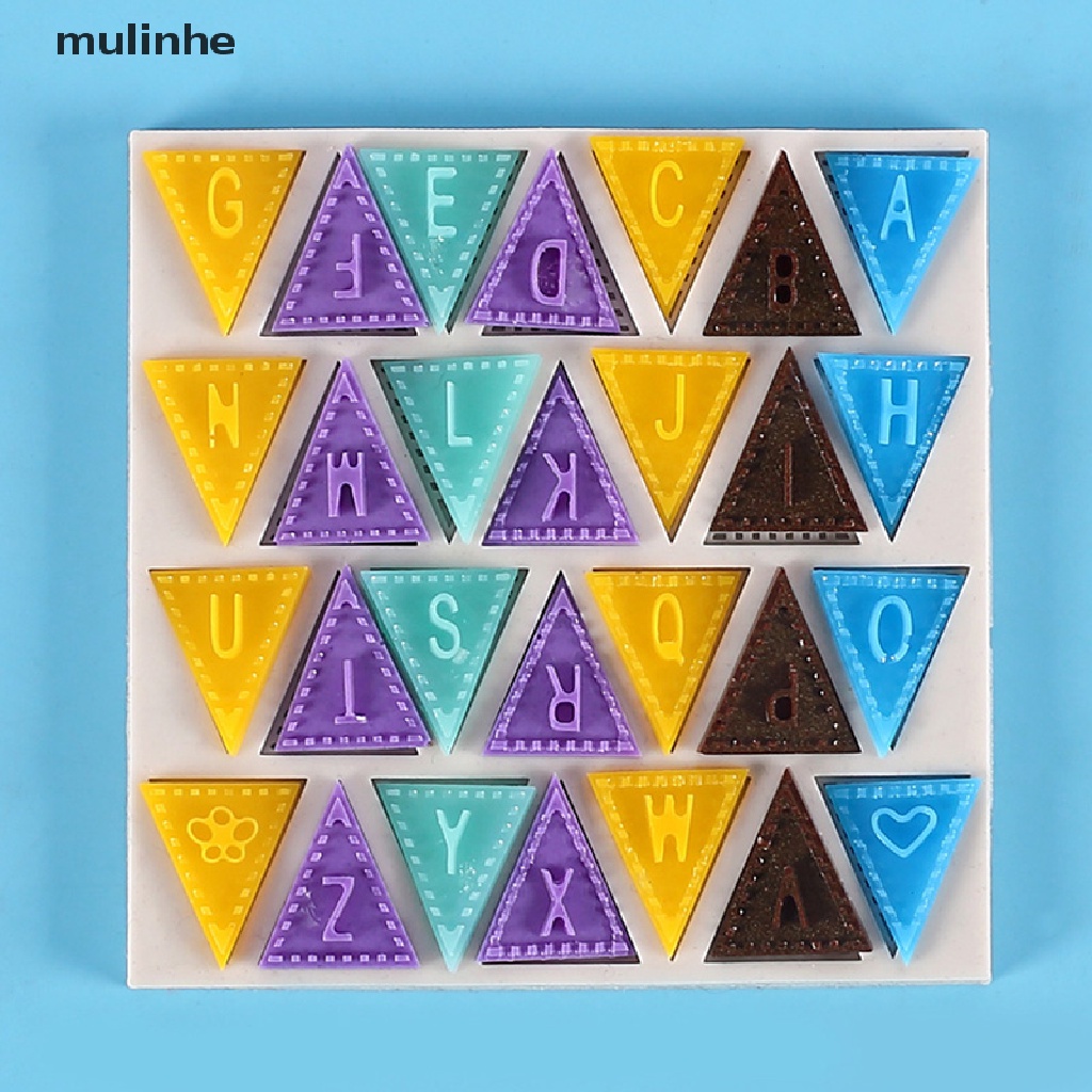 Khuôn Silicone Làm Bánh &amp; Socola Hình 26 Chữ Cái Tiếng Anh