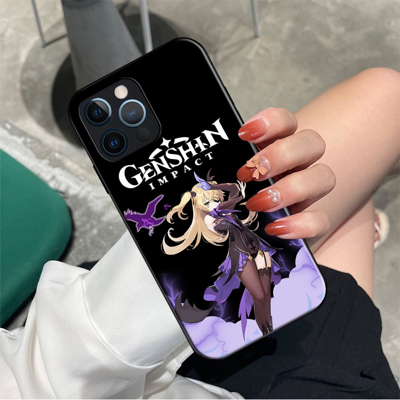 Ốp Điện Thoại Mềm Hình Genshin Game Genshin Cho Xiaomi Redmi S2 9T 9A 9C NFC 9 Prime 10 K40 Pro 10X UL38