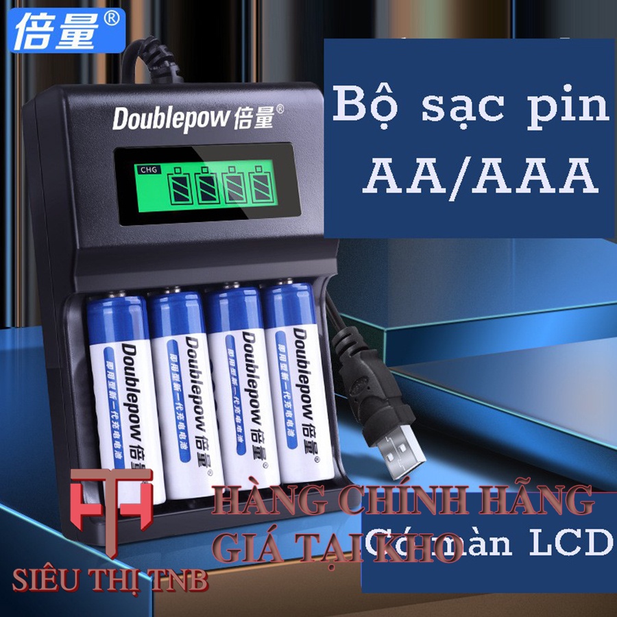 Sạc pin AA - AAA Doublepow DP-UK93B