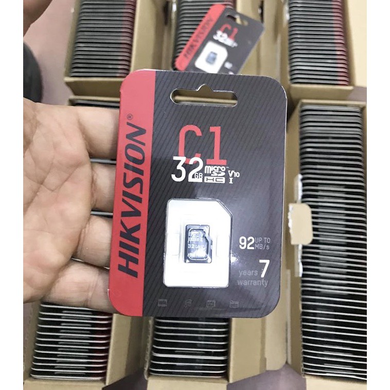 Thẻ nhớ 32GB Hikvision Class 10 Micro SD 92Mb/s