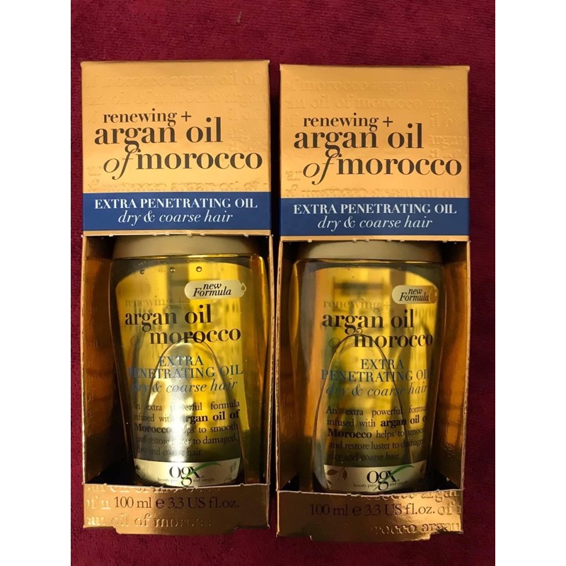 Dầu Dưỡng Tóc Argan oil of morocco Extra penetrating oil  100ml ( dry & coarse) cho tóc khô và thô gẫy.