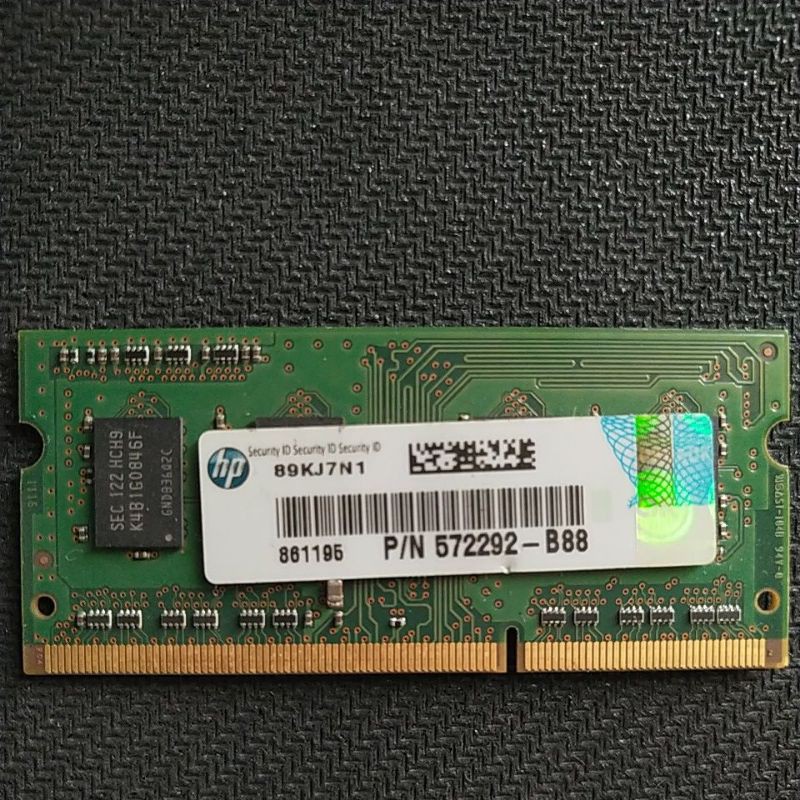 [Combo 2 thanh] Ram laptop PC3-10600s, bus 1333Mhz 1GB | BigBuy360 - bigbuy360.vn
