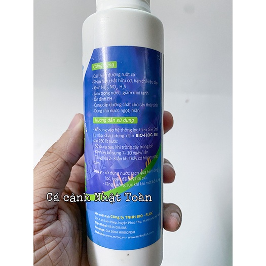 VI SINH CHO HỒ THỦY SINH BIO FLOC EM MR BIO 200ML