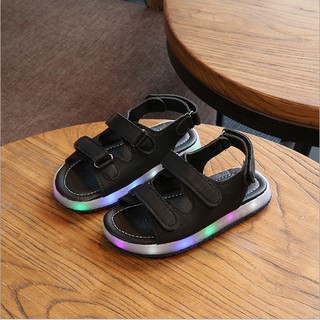 Giày sandal 2 quai có đèn cho bé