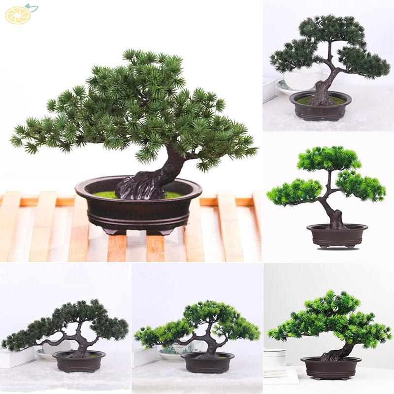 Cây bonsai giả trang trí không gian xanh trong nhà