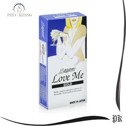 BAO CAO SU SAGAMI LOVE ME GOLD SIÊU MỎNG MỀM NHẸ