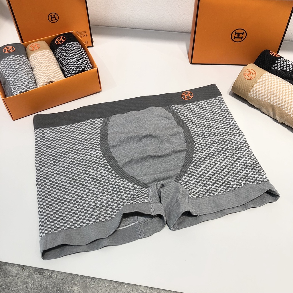 Quần lót nam HM, boxer, quần sịp nam cao cấp chất liệu cotton co giãn 4 chiều siêu mát, thoải mái, dễ chịu nhiều màu