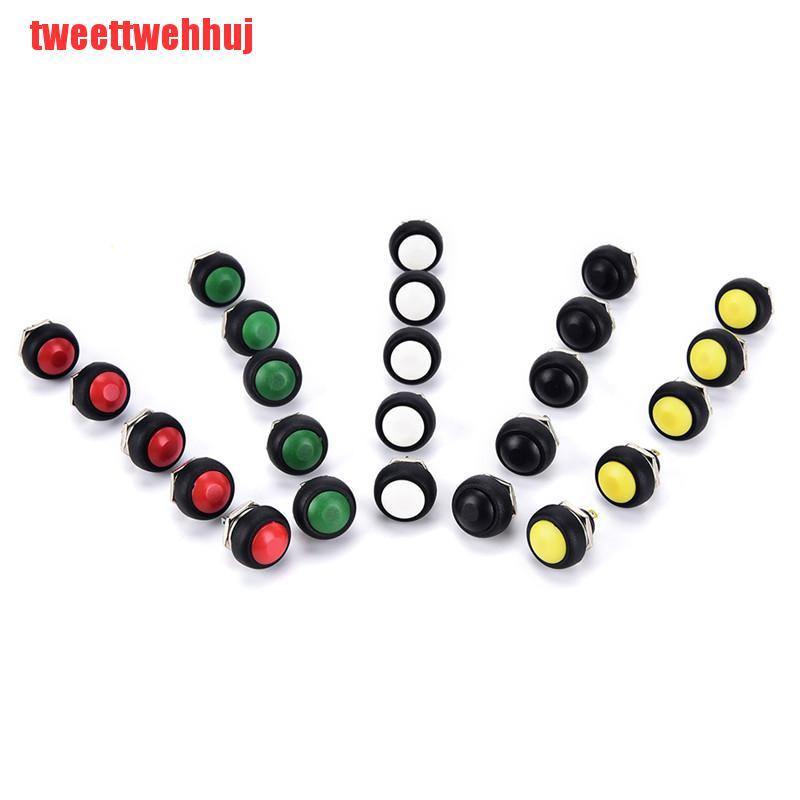 Set 6 Công Tắc Nhấn Mini 12mm Chống Thấm Nước Pbs-33B | BigBuy360 - bigbuy360.vn