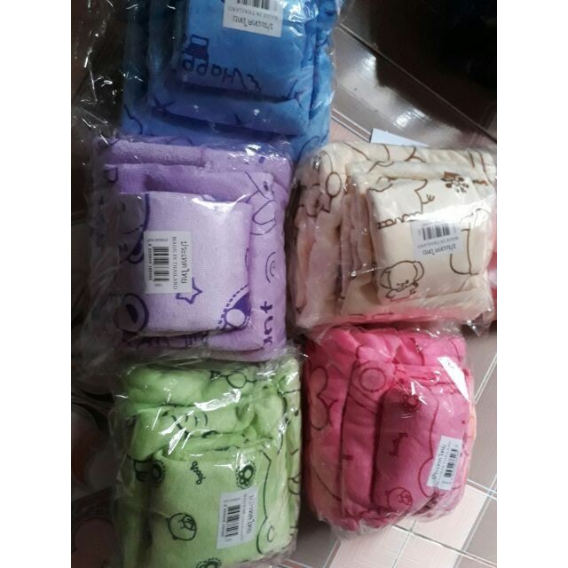 Sét 3 khăn tắm mặt gội 1m kiba thái lan