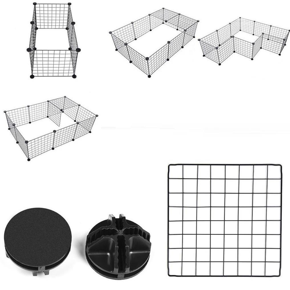 (Bán lẻ theo miếng) Lưới ghép chuồng chó đa năng dùng ghép quây chó hoặc lắp ghép kệ trang trí