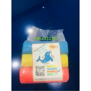 Túi rác cuộn màu tiểu - trung - đại - cực đại 1kg