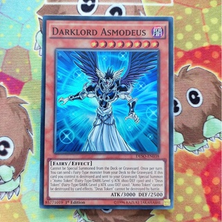 [ Đỗ Lạc Shop ] Thẻ Bài Yugioh Mint90 Monster Darklord Asmodeus