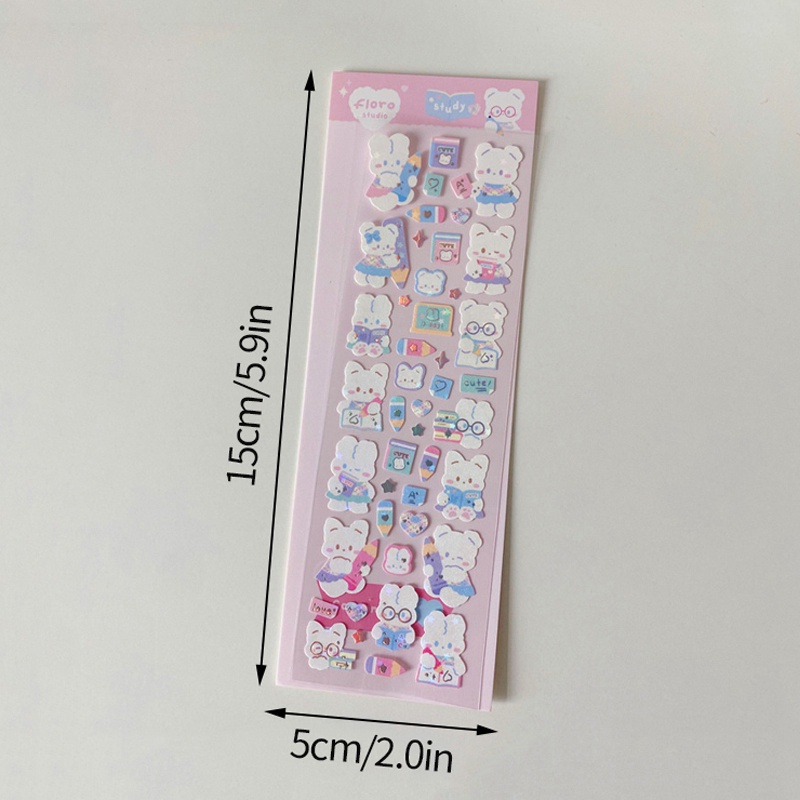 Sticker Dán Trang Trí Sổ Tay DIY Hình Hoạt Hình Đa Năng Dành Cho Học Sinh