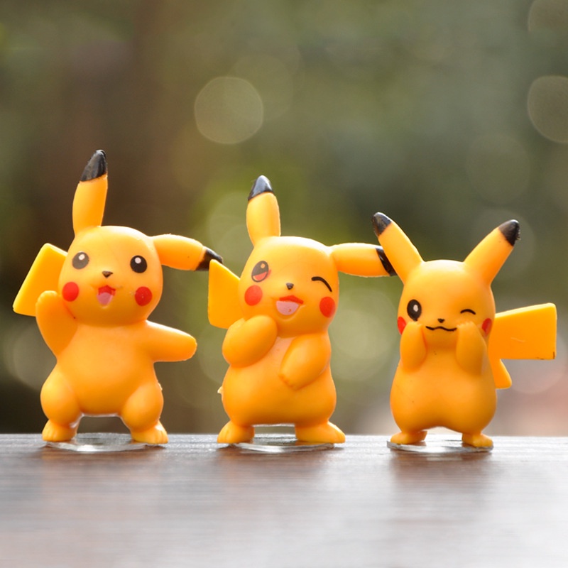 Mô Hình Đồ Chơi Nhân Vật Hoạt Hình Pikachu Mini