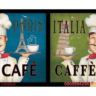 TRANH DÁN TƯỜNG 3D COFFE, TRÀ SỮA, CÀ PHÊ