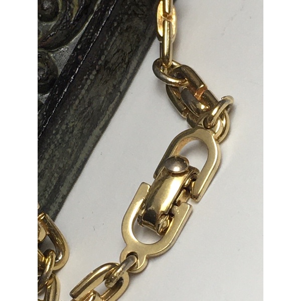 Lắc tay vintage Dior-dạng mắt xích 17cm
