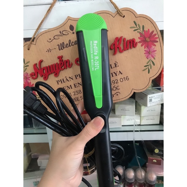 Máy Kẹp Tóc, Máy Duỗi Thẳng Tóc Redlife 4 Mức Chỉnh Nhiệt (Bảo Hành 1 Đổi 1)